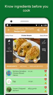 Appetizers, Snacks & Starters android App screenshot 10