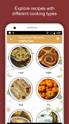 Appetizers, Snacks & Starters android App screenshot 12