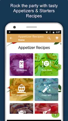 Appetizers, Snacks & Starters android App screenshot 14