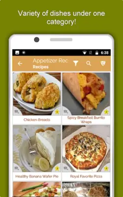 Appetizers, Snacks & Starters android App screenshot 3