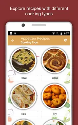 Appetizers, Snacks & Starters android App screenshot 4