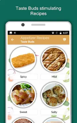 Appetizers, Snacks & Starters android App screenshot 5