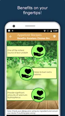 Appetizers, Snacks & Starters android App screenshot 8